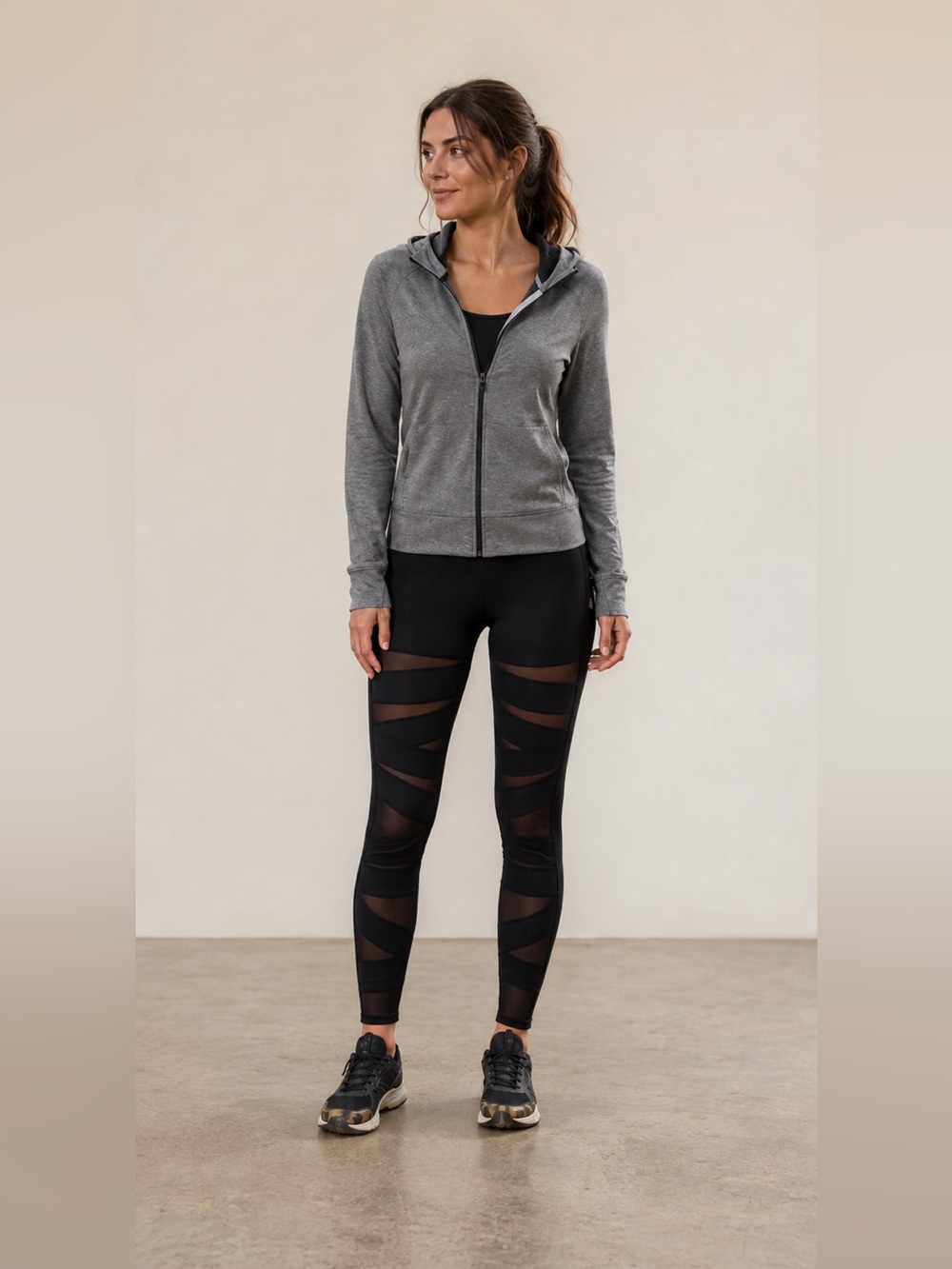LULULEMON Black Wunder Under HR Tight *SE Tech Luon Hidden pocket Sheer bands